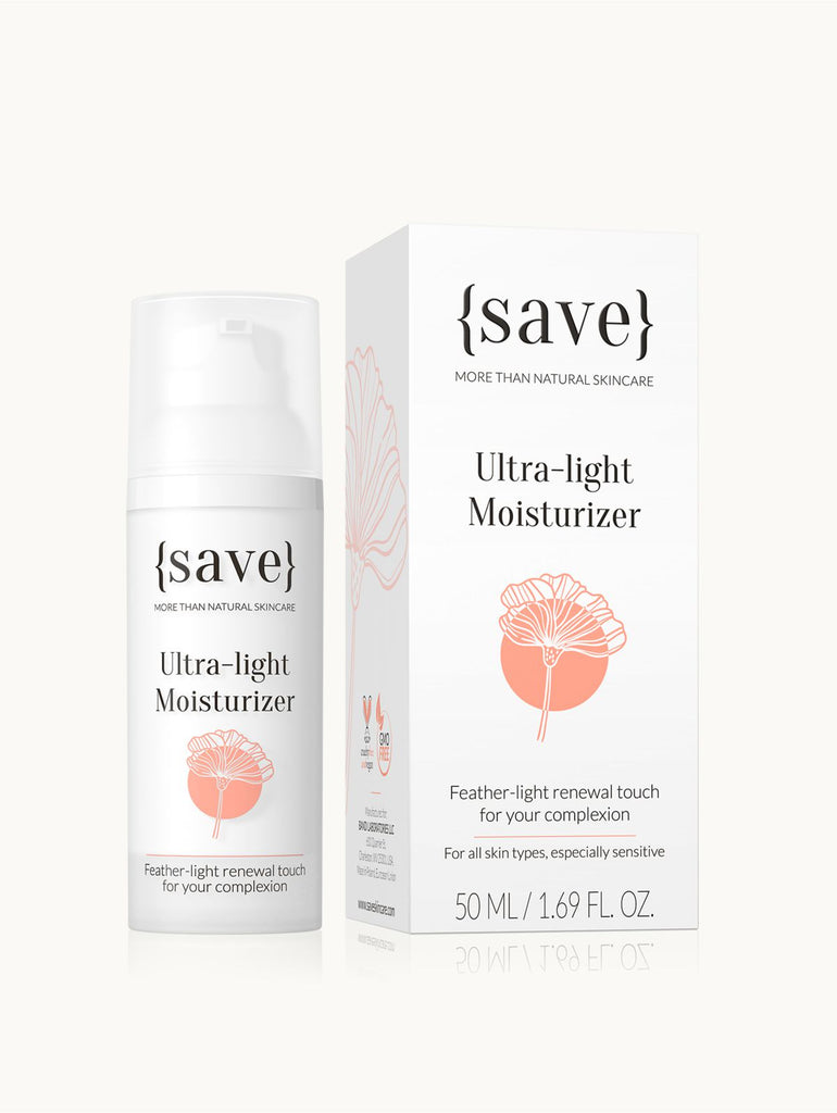 Ultra-light Moisturizer moisturizers {save} more than natural skincare